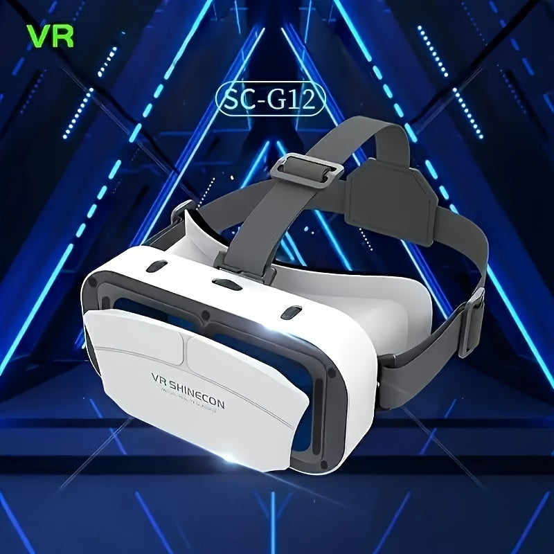 VR SHINECON G05A 3D VR Glasses Headset Virtual Reality Glasses For 4.7-6.0 Inches Android IOS Smart Phones Games 360 HD Movies