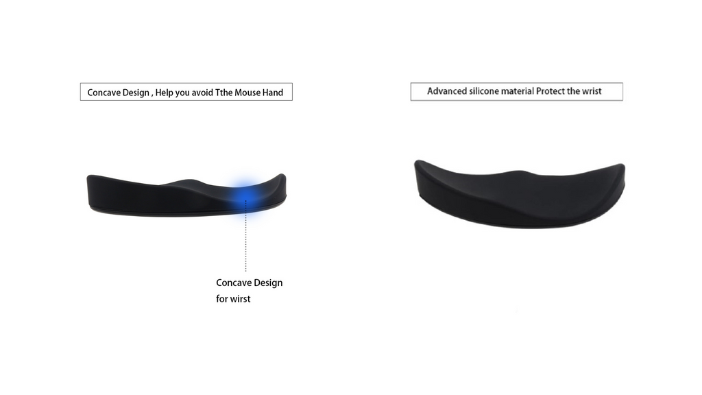 Ergonomic Mouse Wrist Rest Mouse Pad